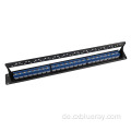 Patch -Panel mit 24ports UTP -Typ